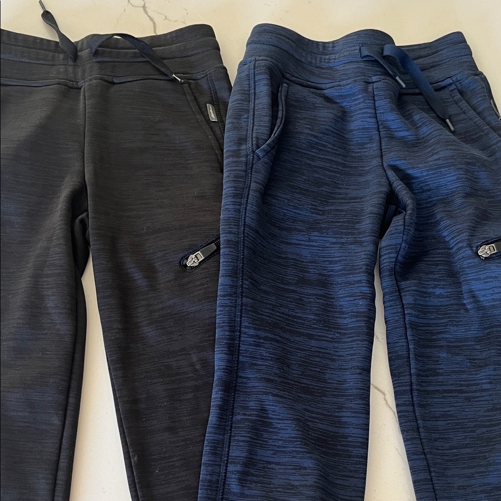 Eddie Bauer Kids Black and Blue Jogger Pants